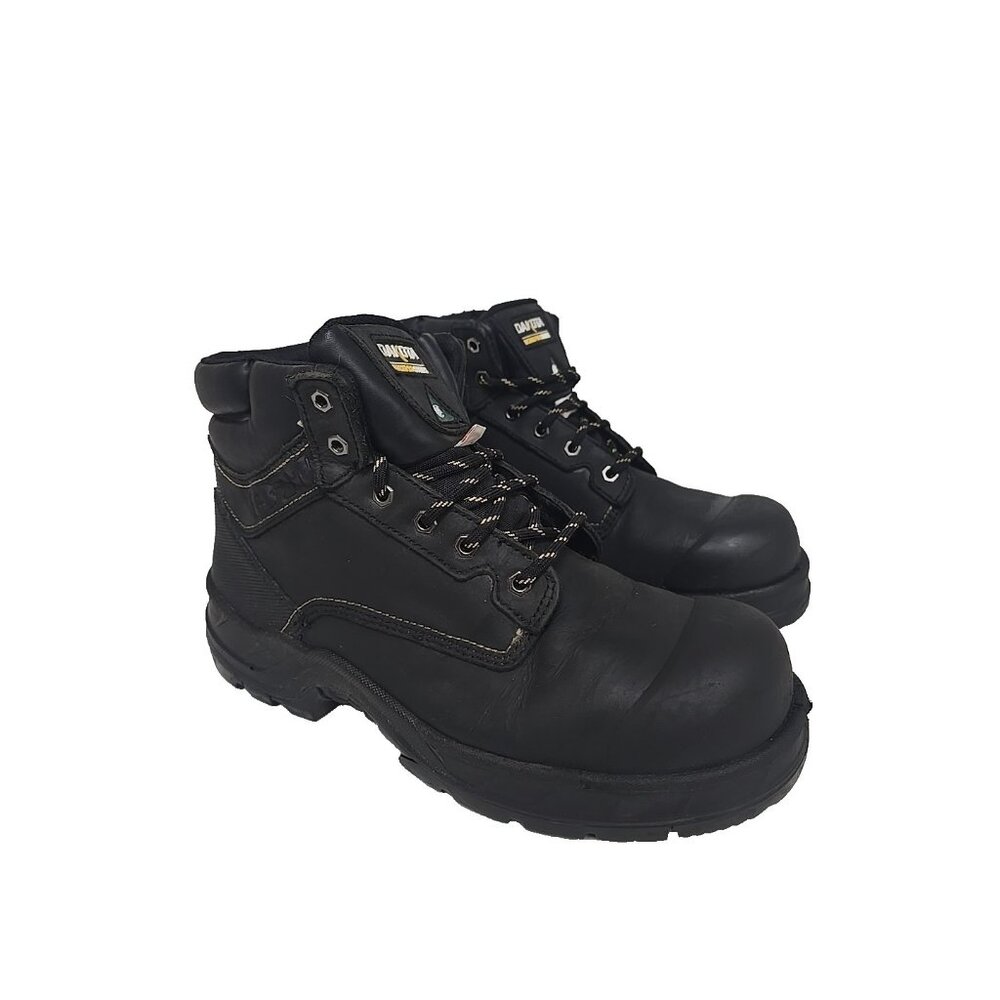 Dakota Men's 6'' 877 Steel Toe Steel Plate Work Boots Black Size 11M